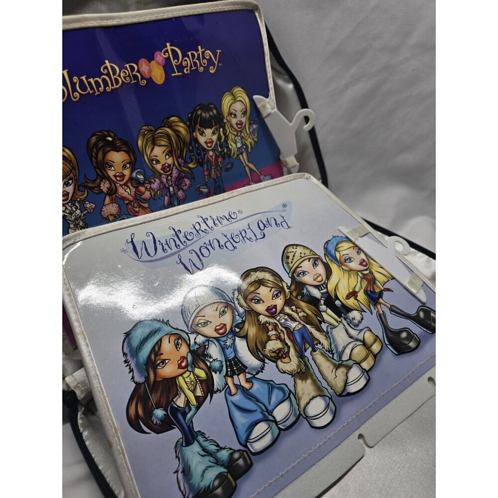Vintage"BRATZ WORLD TOUR"doll carrying bag travel  storage case 2003 MGA- Stains - Picture 14 of 16
